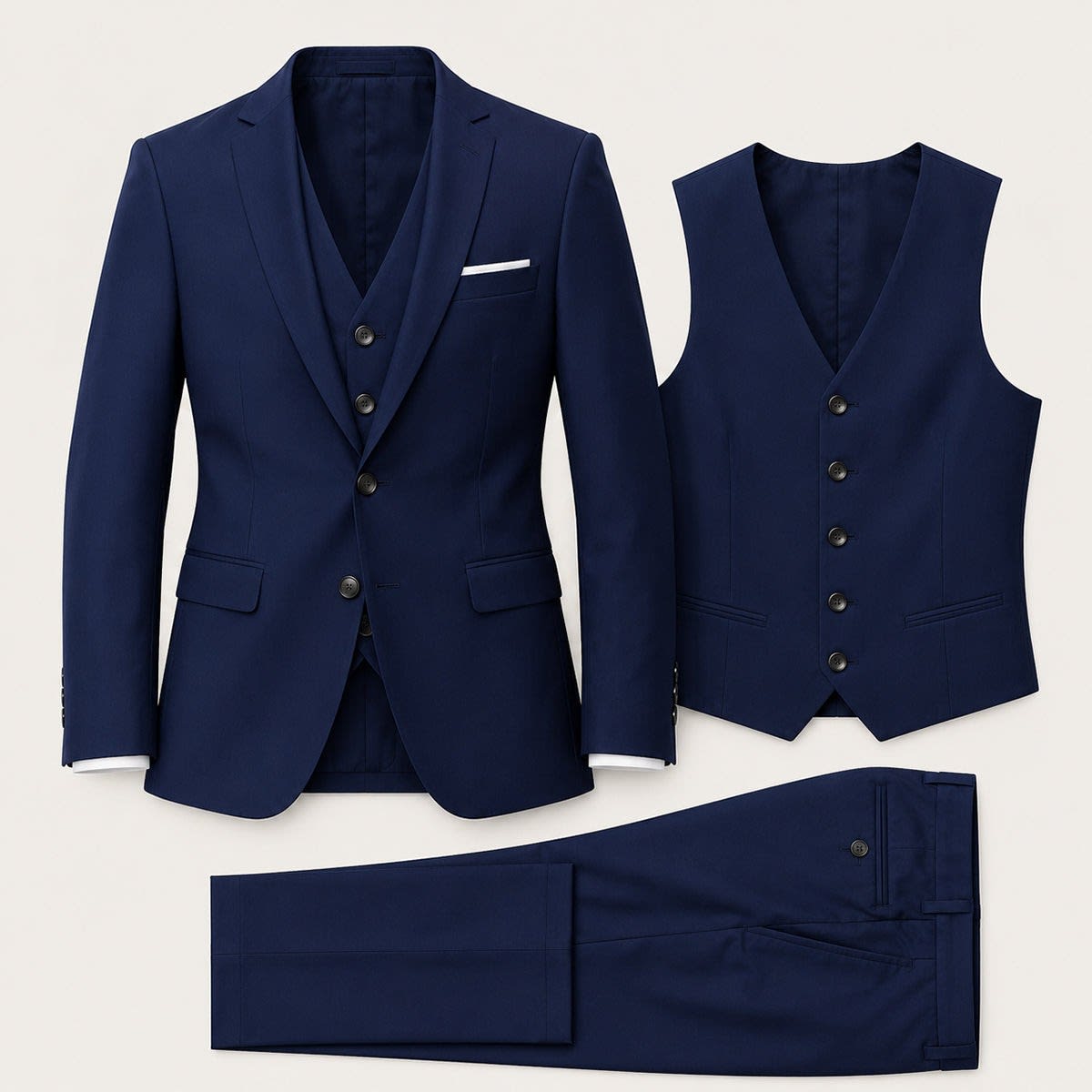 Billy Tailored Fit Three Piece Suit_7