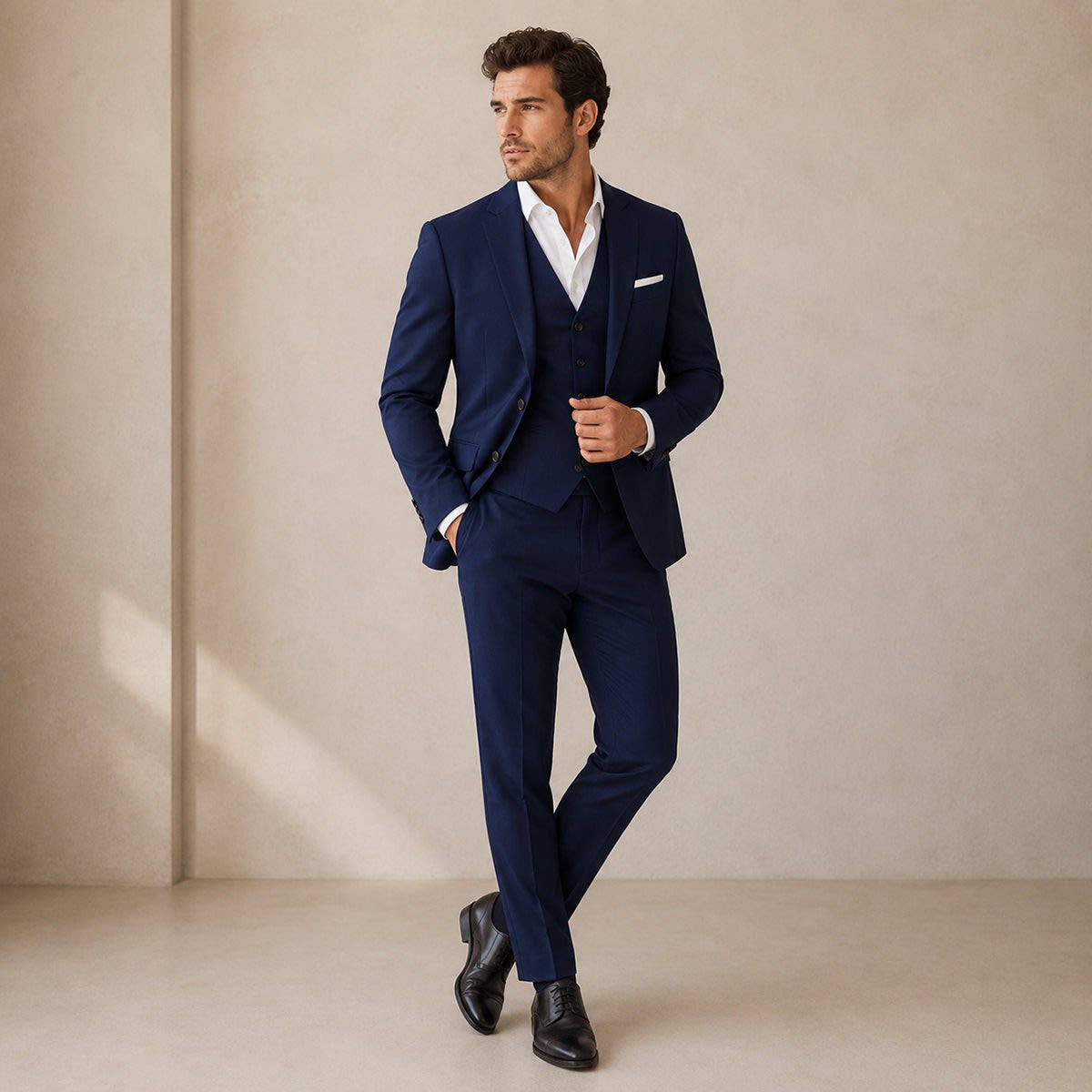 Billy Tailored Fit Three Piece Suit_8