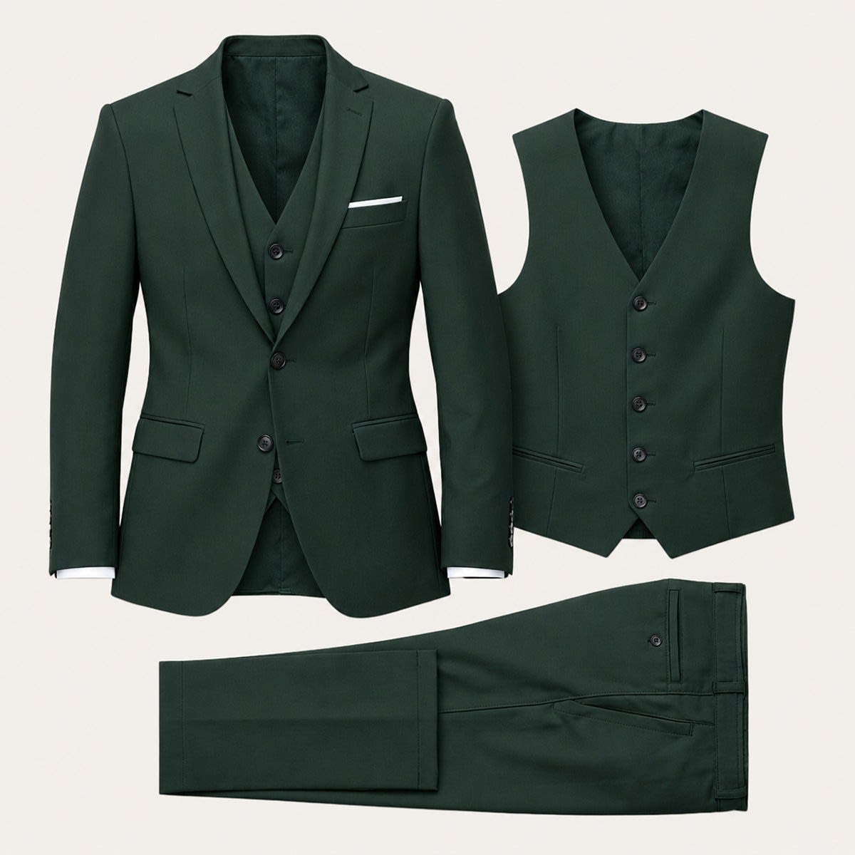 Billy Tailored Fit Three Piece Suit_9