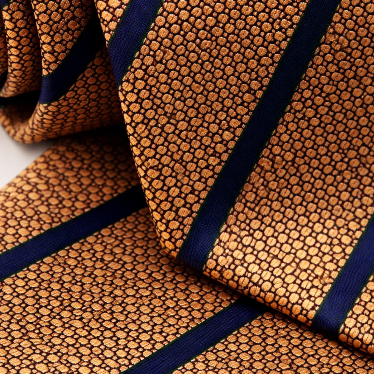 Benji Striped Jacquard Neck Tie_4
