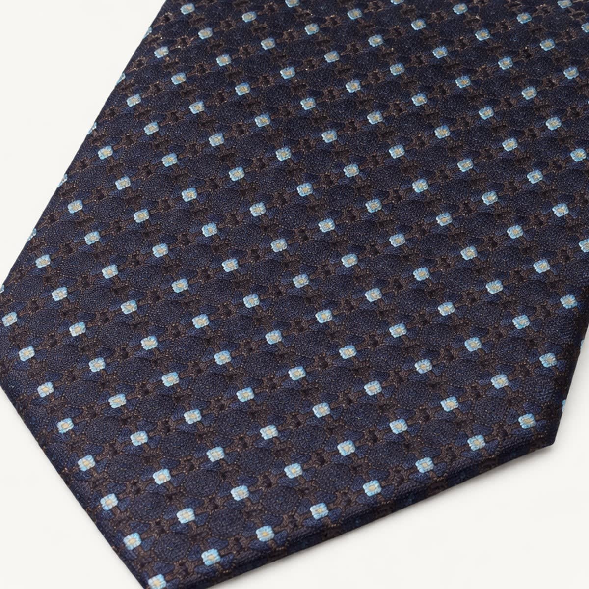 Derrick Geometric Jacquard Necktie_3