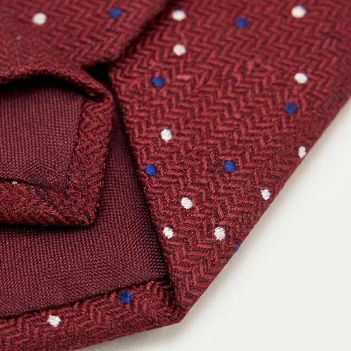 Darrell Polka Dot Jacquard Necktie_5