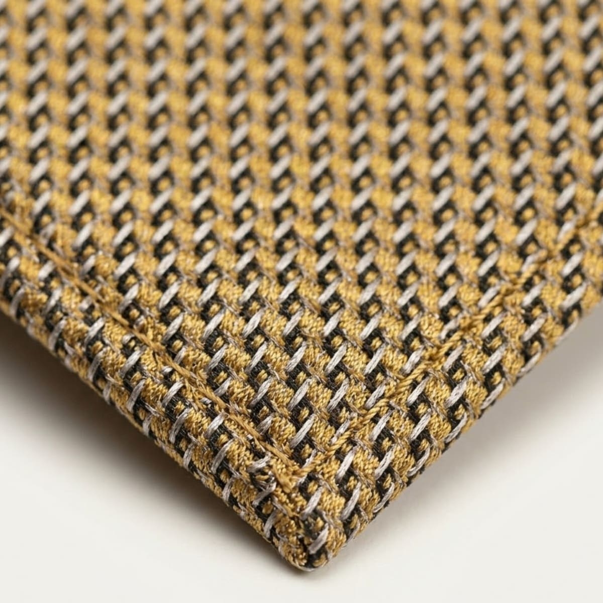 Conway Gold Basketweave Necktie_5