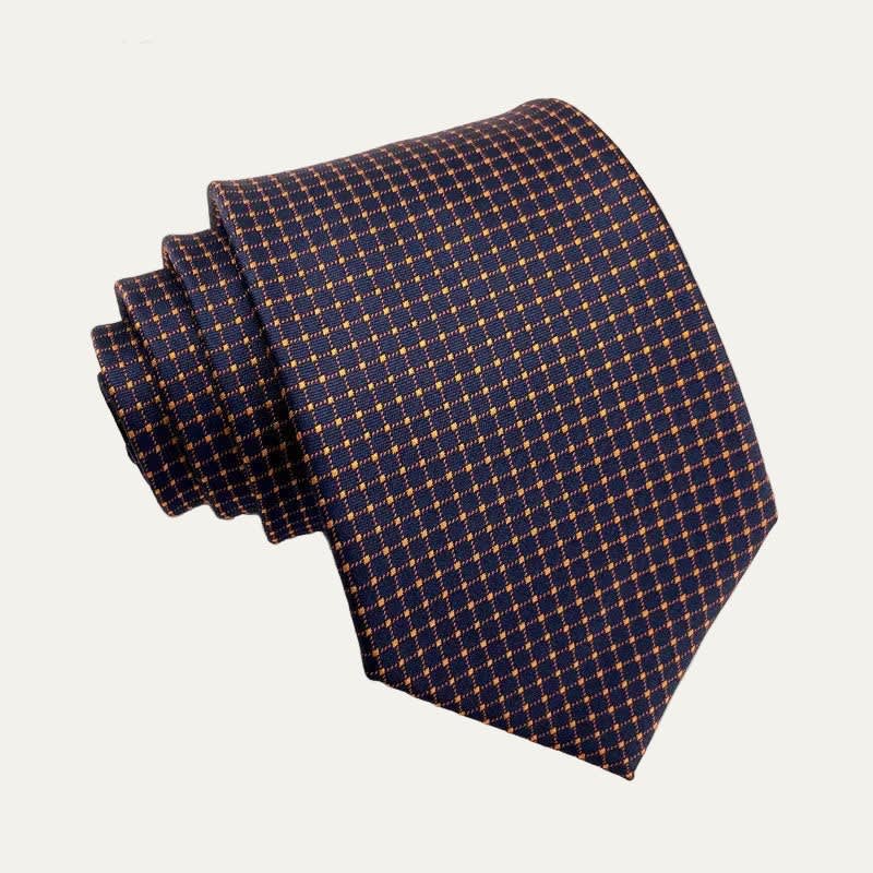 Elmer Micro Check Jacquard Necktie_1