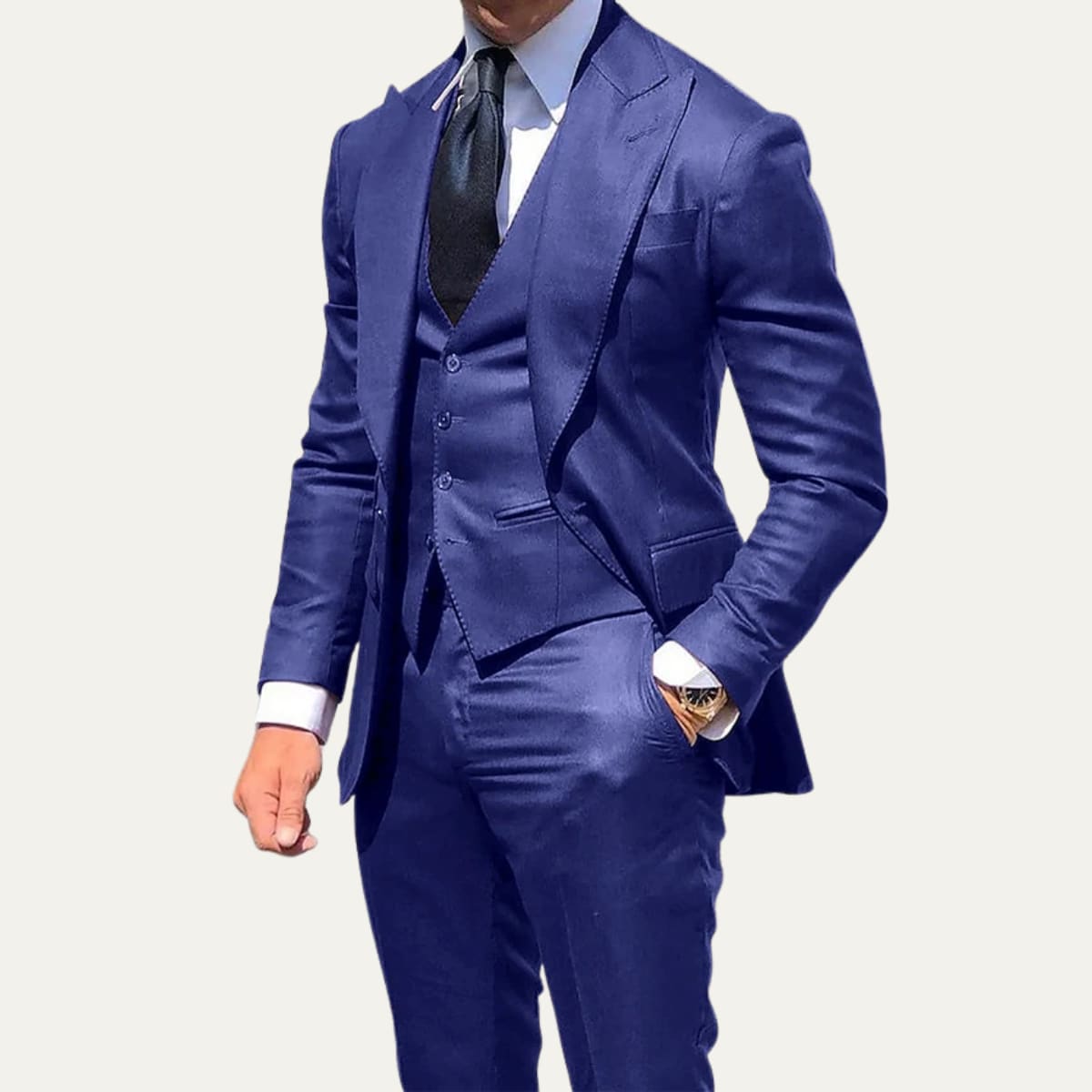 Brian Wool Blend Three Piece Suit_5