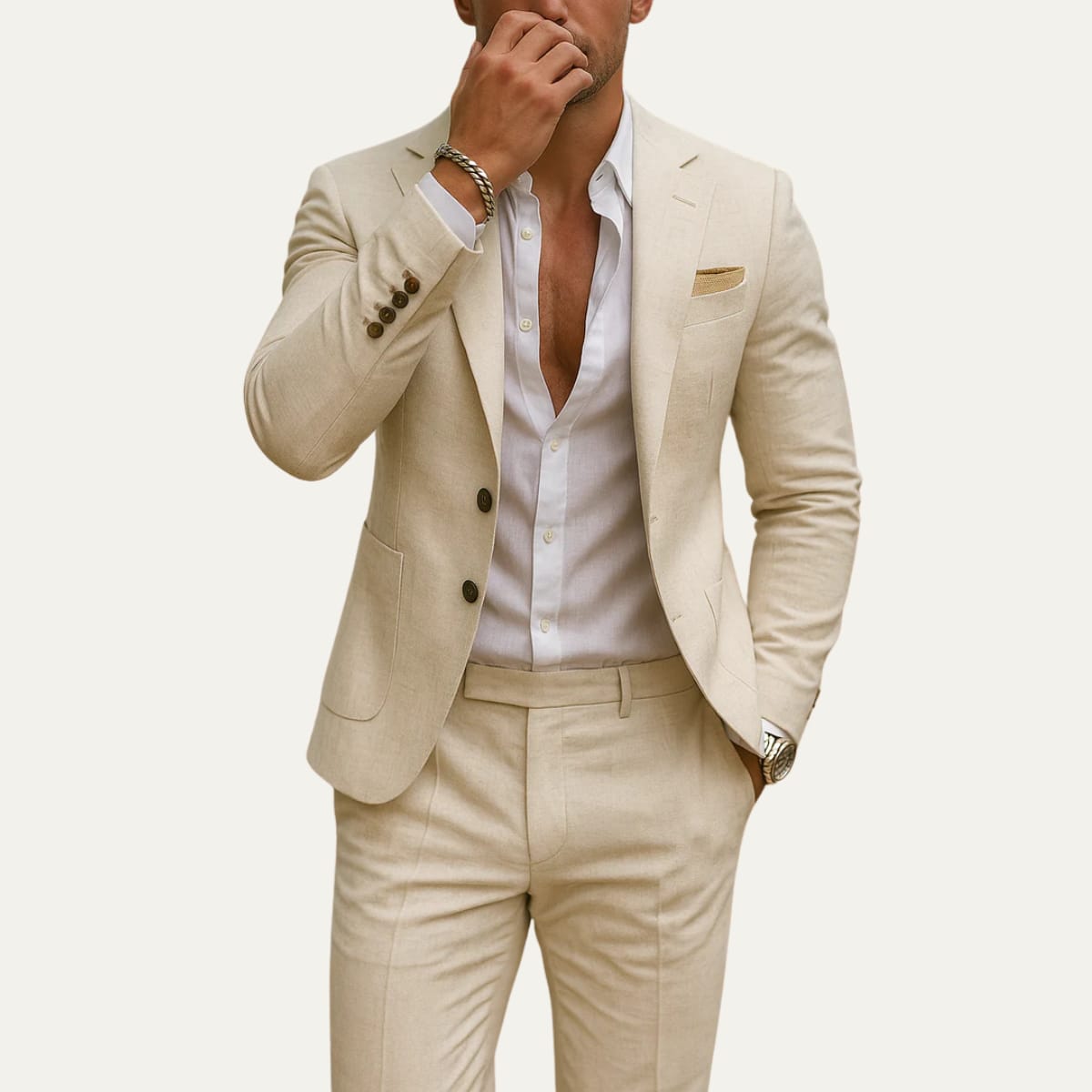 Burke Slim Fit Wedding Suit_4