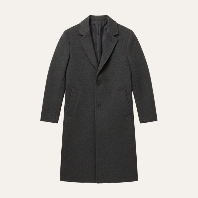 Jonathan Cotton Blend Longline Overcoat_1