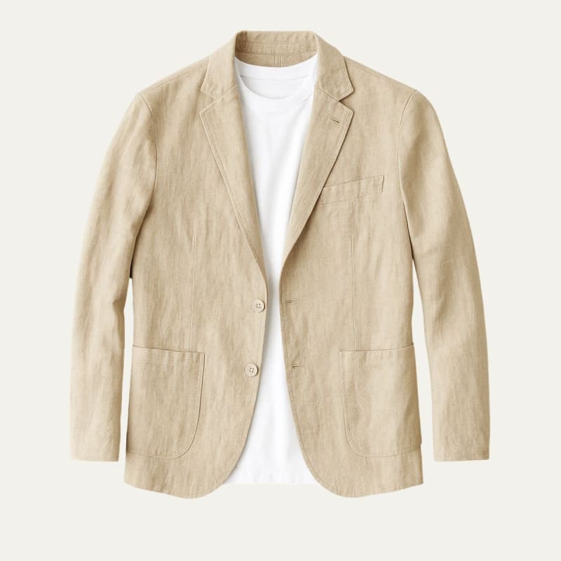 Amos Linen Wedding Guest Blazer_1