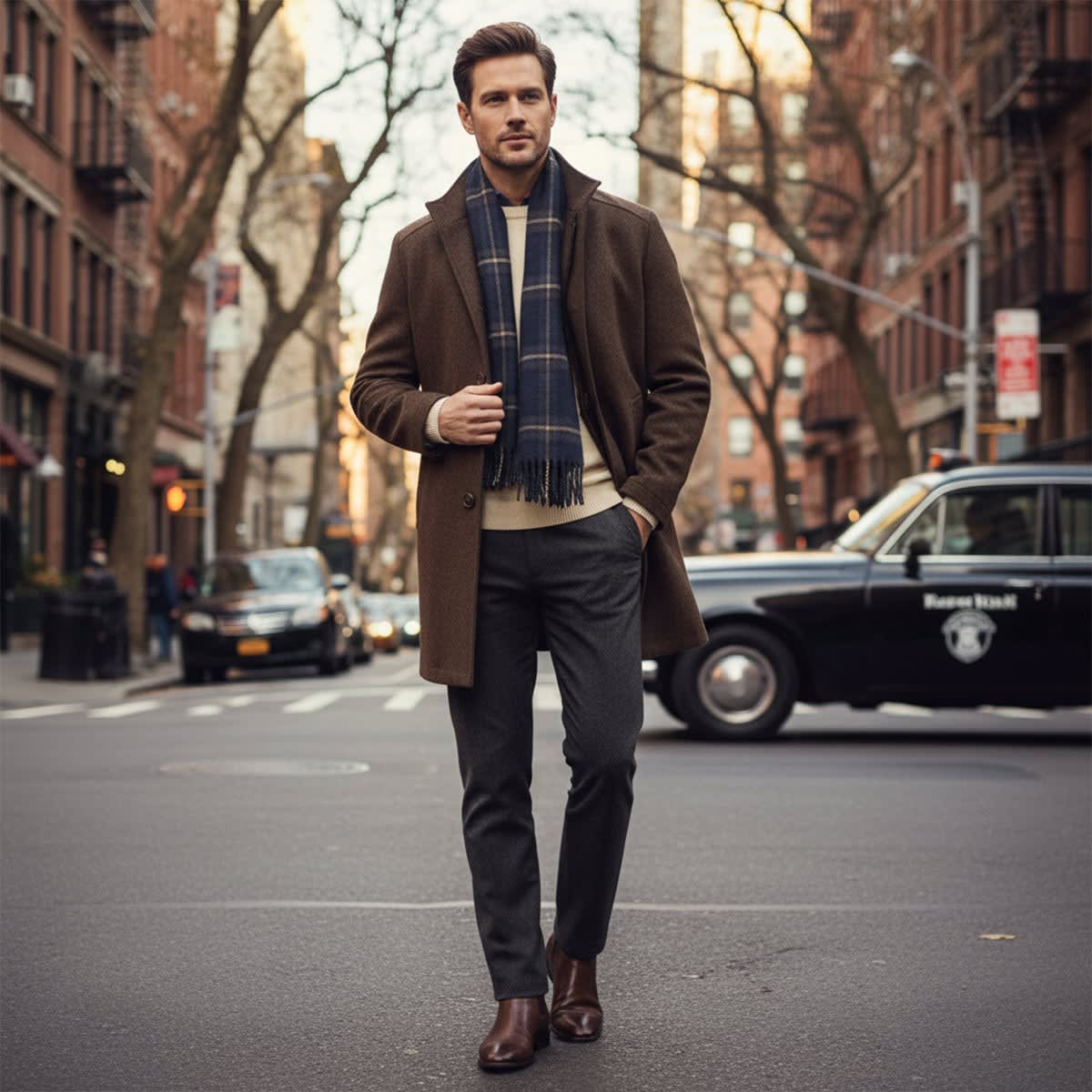 Jorge Wool Blend Stand Collar Overcoat_11