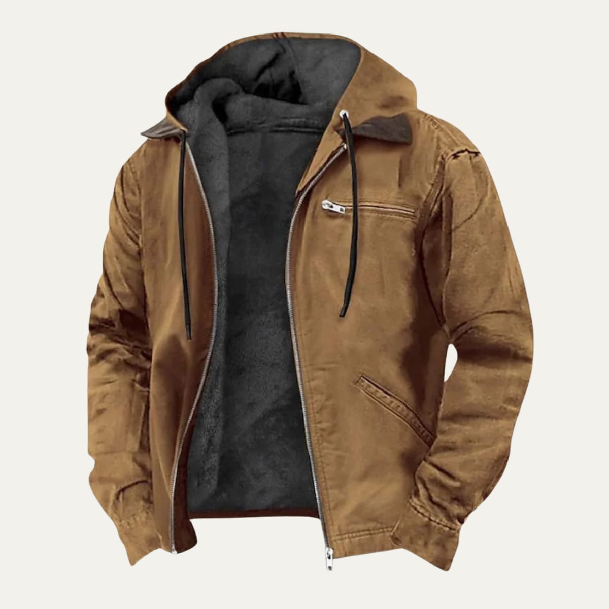 Jayden Fleece Lined Hooded Jacket_5