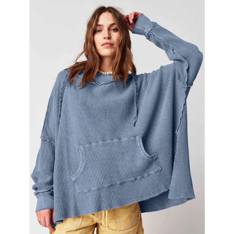 Hadley Oversized Waffle Knit Sweater_2