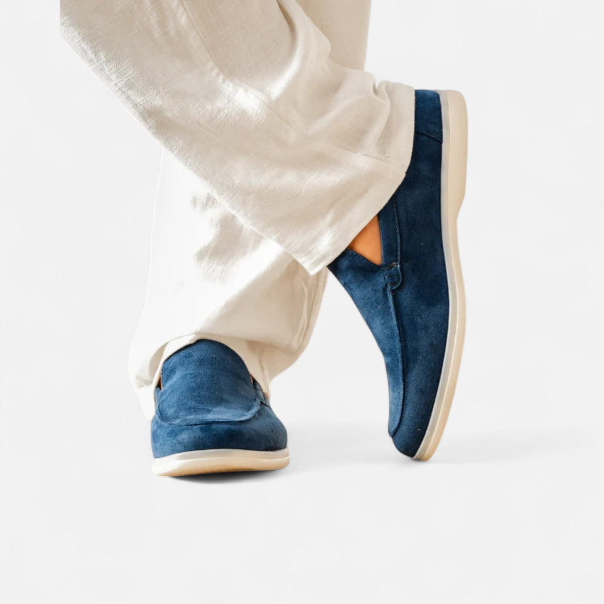 Kenton Suede Slip On Loafers_14