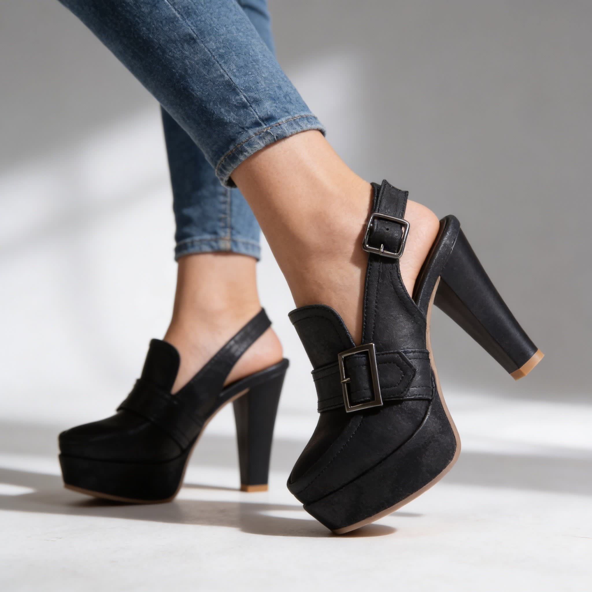 Adriana Platform Buckle Slingback Heels_6