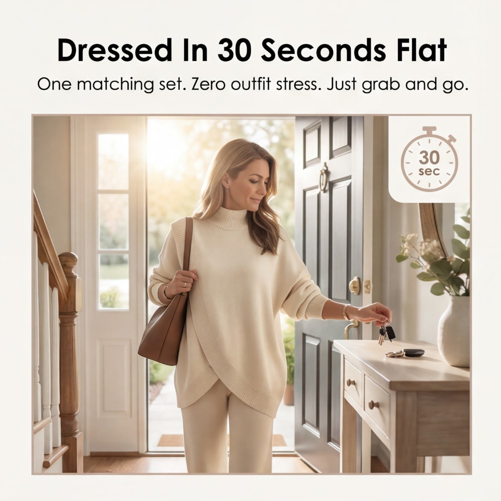 Harriet Asymmetric Knit Top and Wide Leg Pants Two Piece Set_8