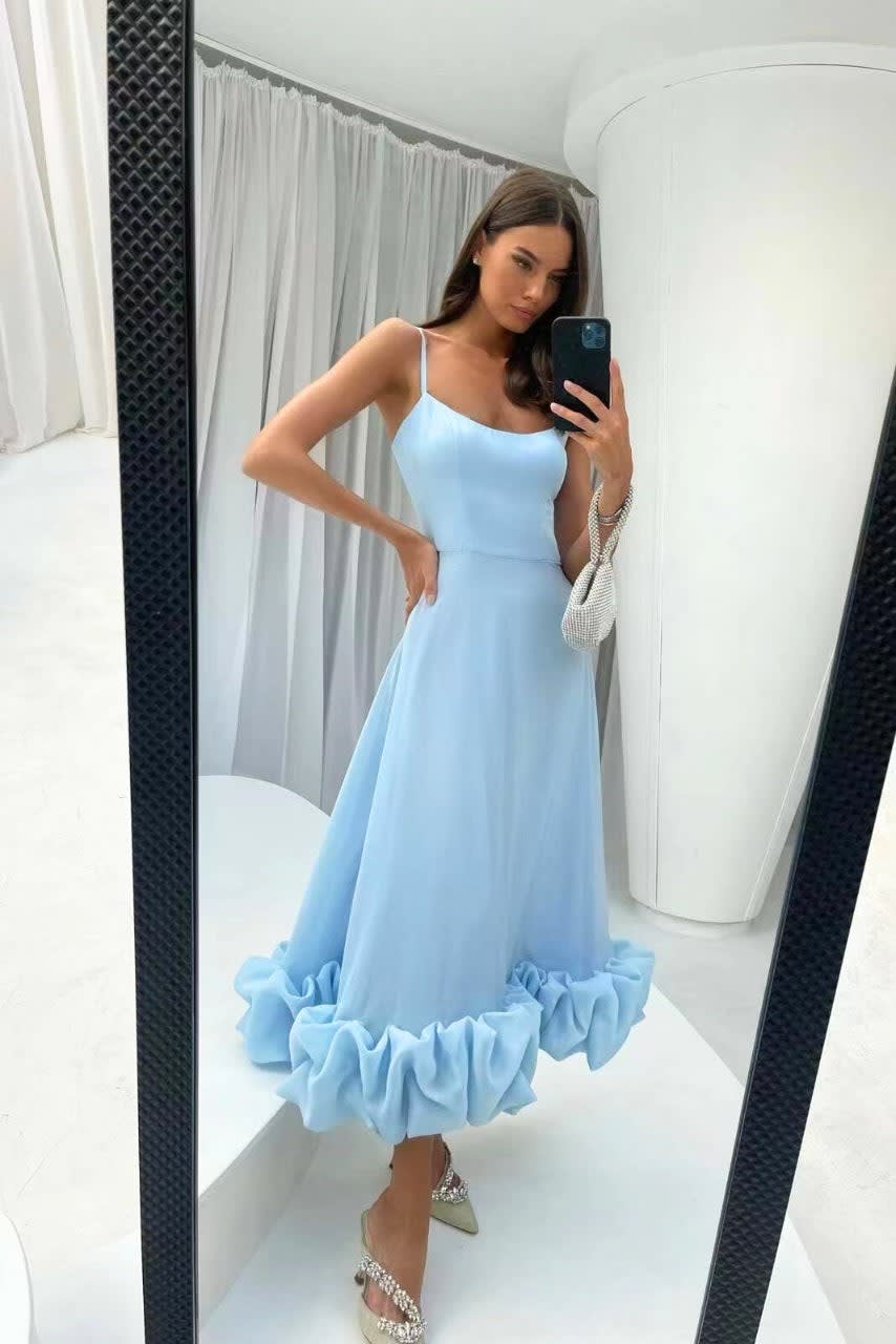 Gwen Ruffle Hem Spaghetti Strap Maxi Dress_10