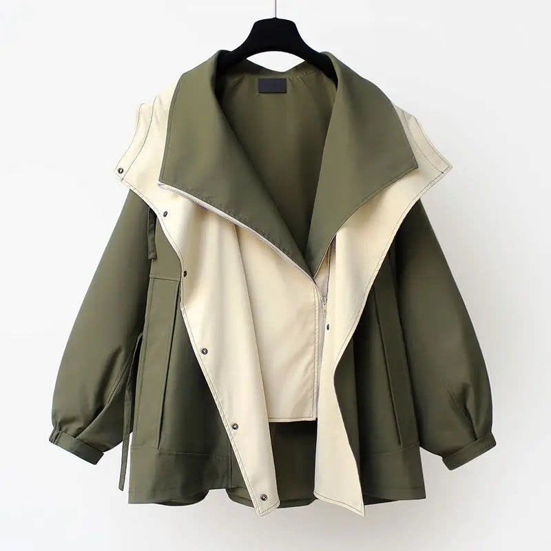 Renata Water Resistant Oversized Trench Coat_1