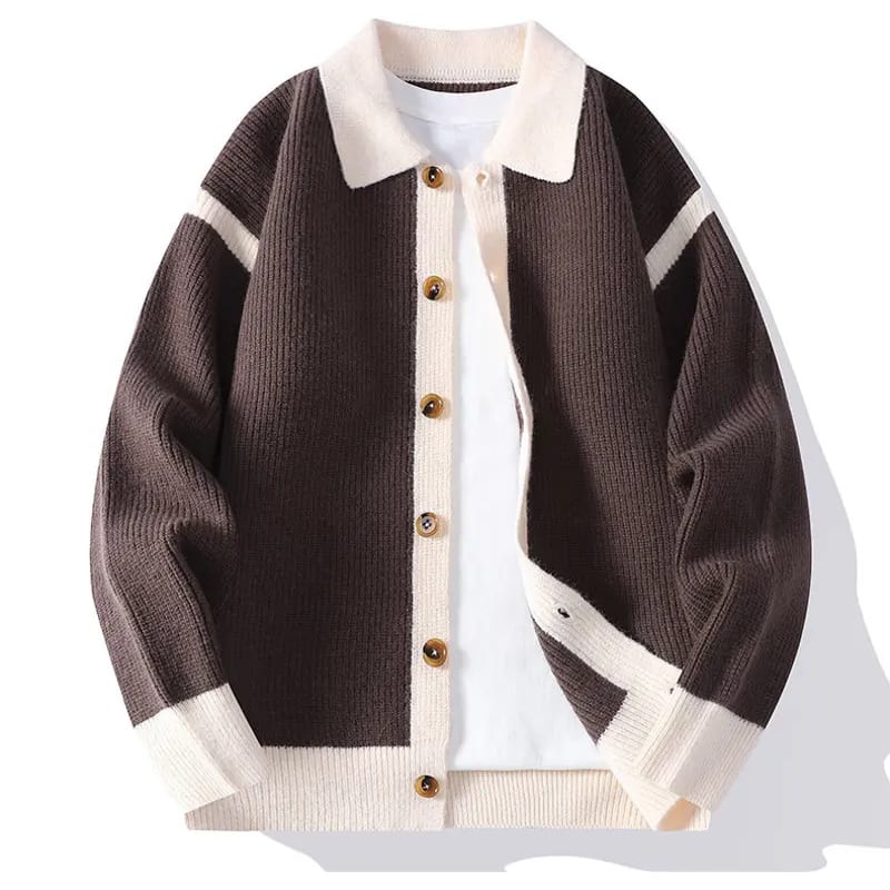 Ryder Contrast Trim Varsity Cardigan_2