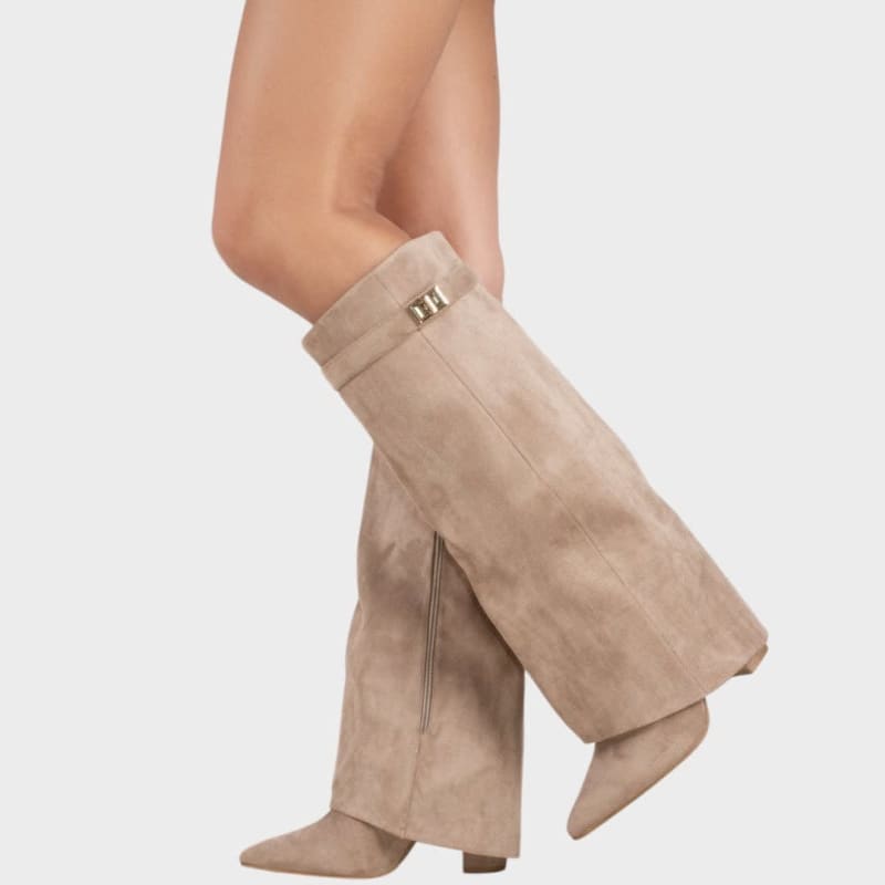 Katarina Suede Knee High Boots_1