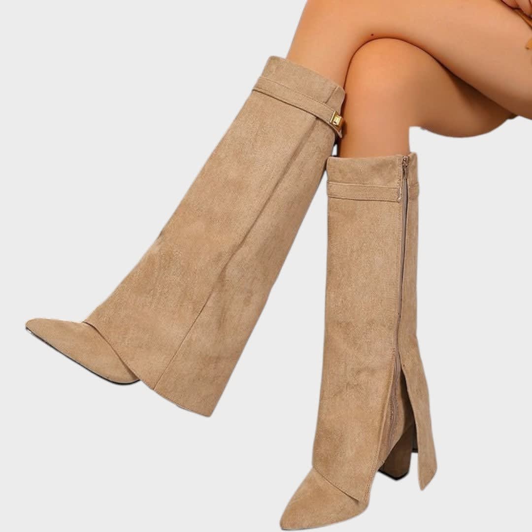Katarina Suede Knee High Boots_4
