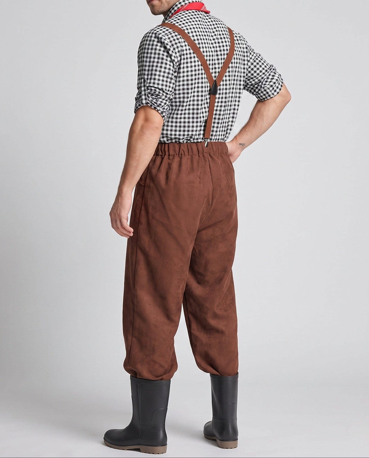Alfred Suspender Oktoberfest Lederhosen Pants_3