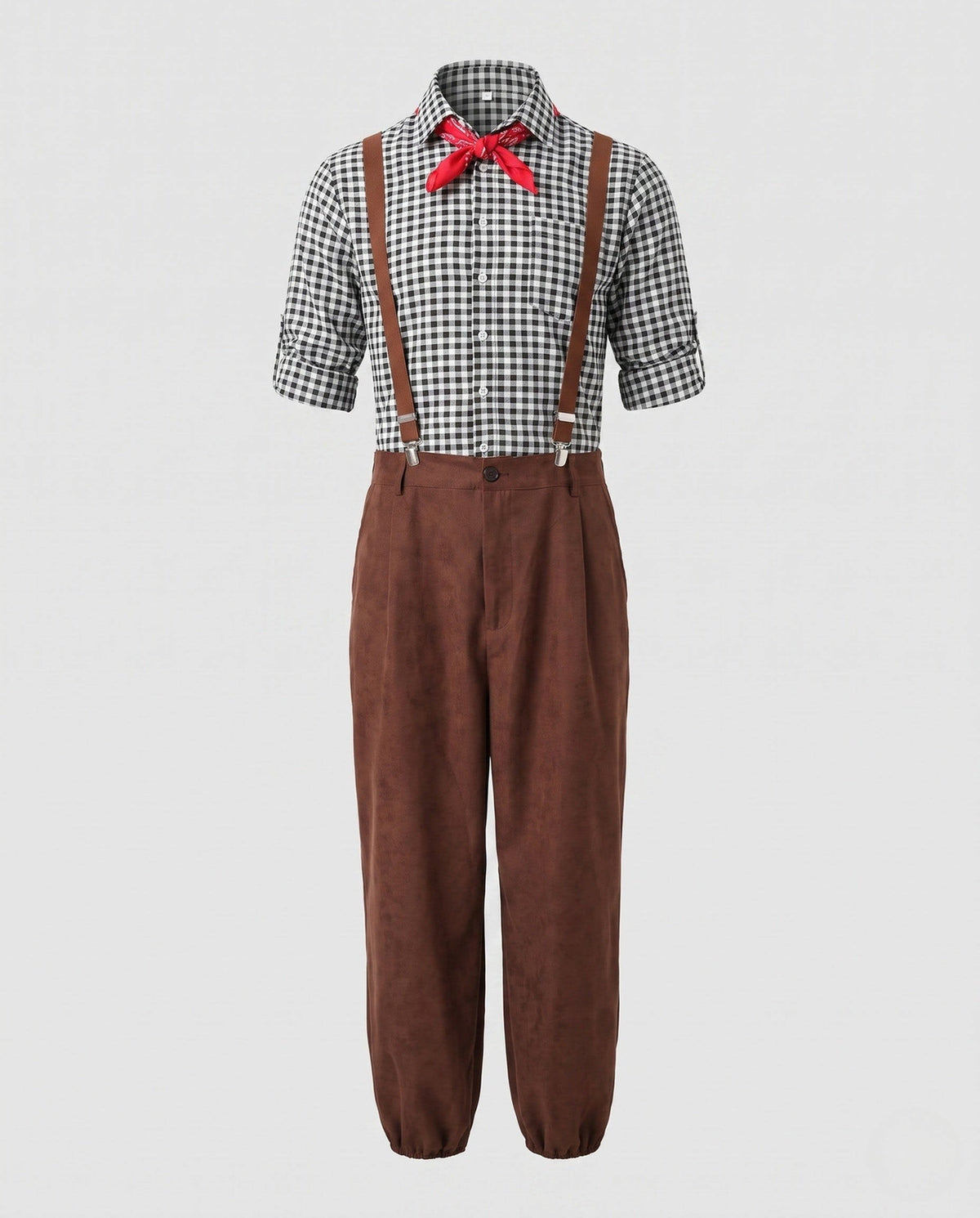 Alfred Suspender Oktoberfest Lederhosen Pants_4