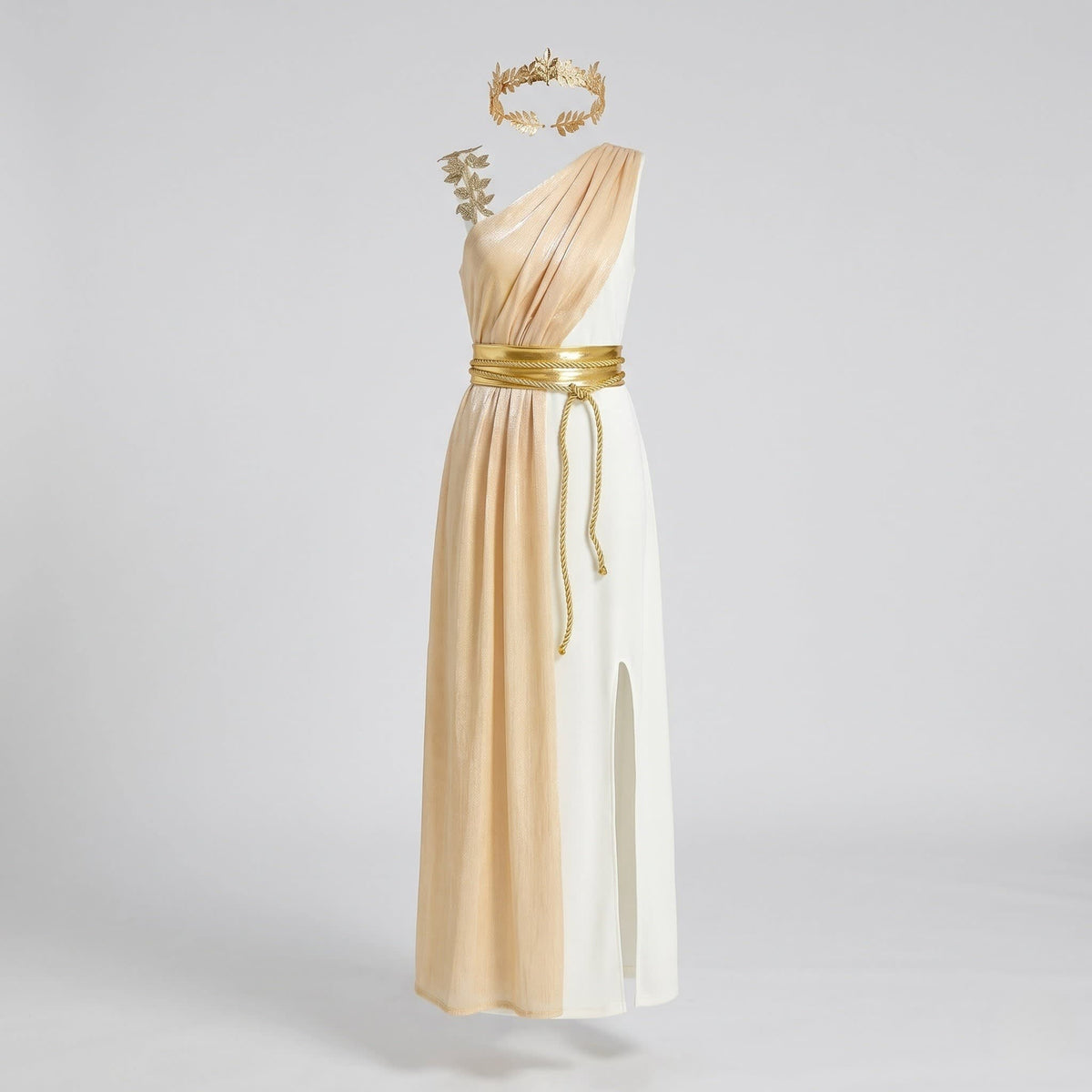 Aurora Draped Greek Goddess Costume Dress_5