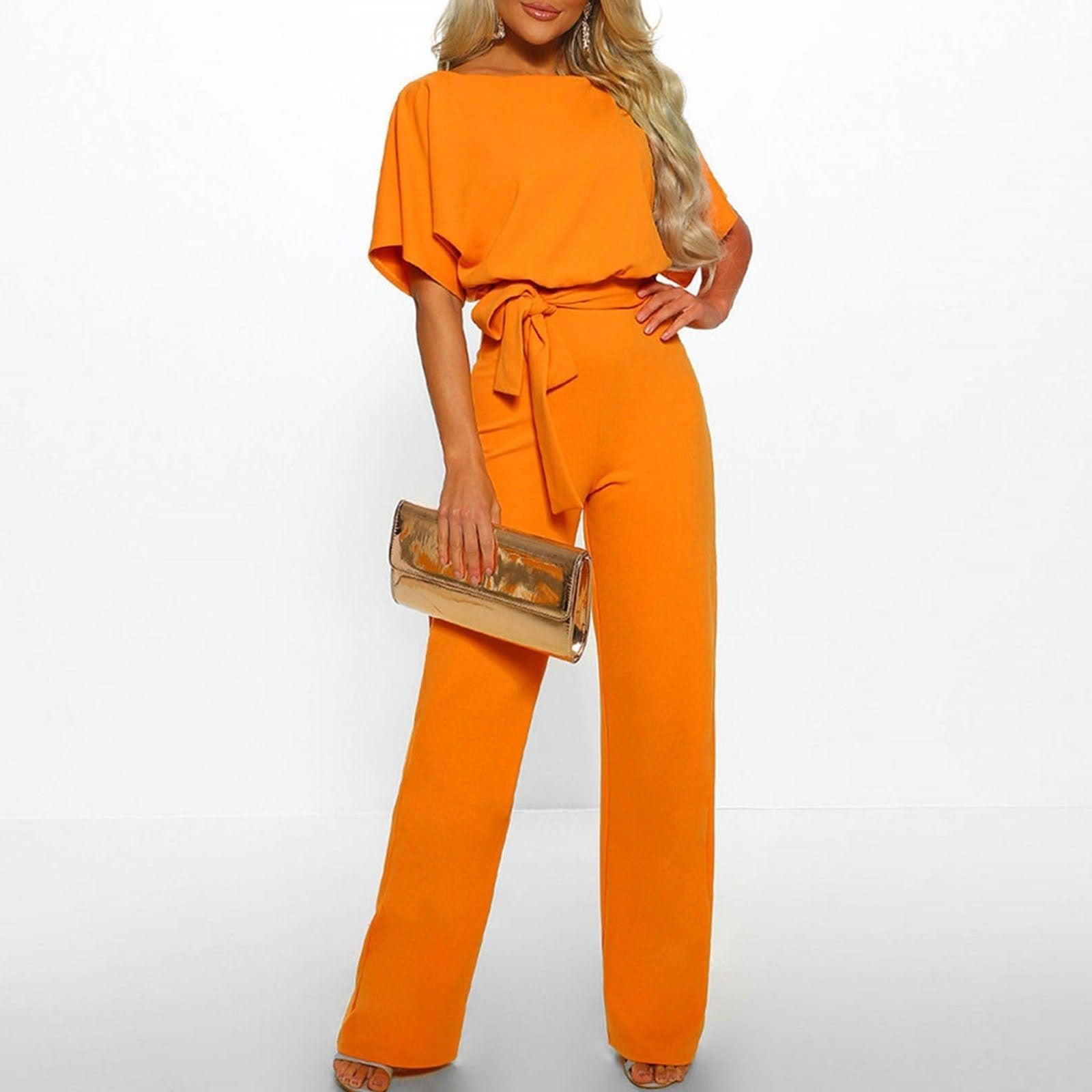 Sophia Grace Belted Jumpsuit