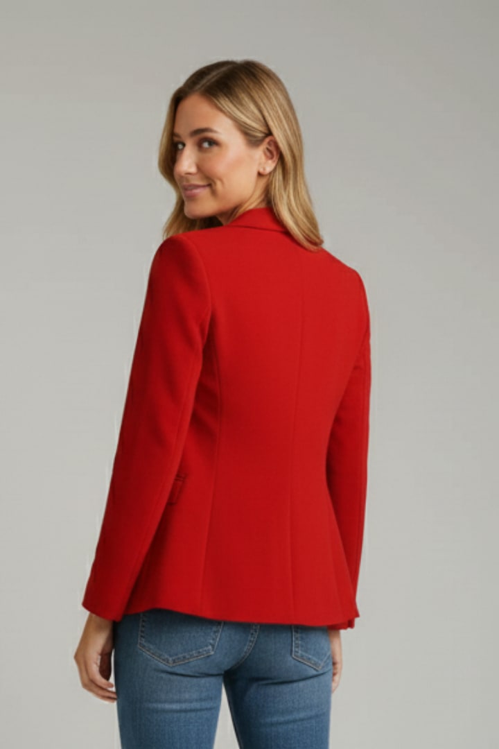 Zora Tailored Single Button Blazer_4