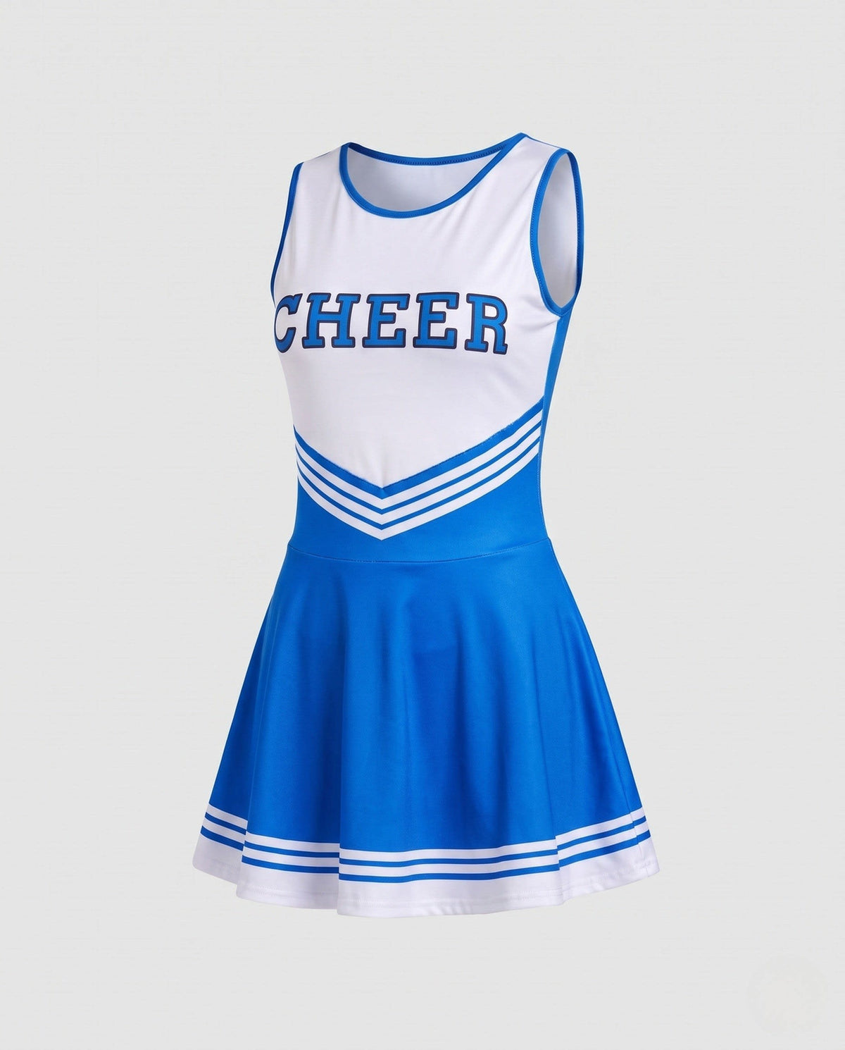 Fern Striped Cheerleader Costume Dress_10