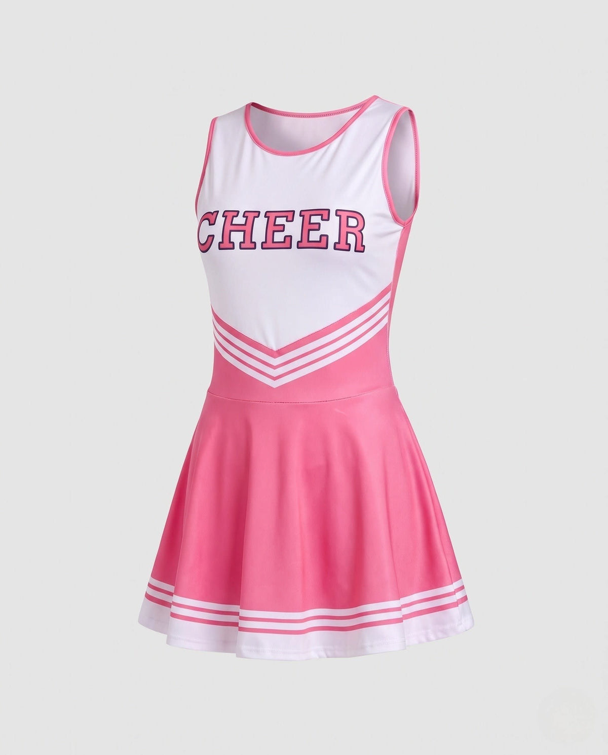 Fern Striped Cheerleader Costume Dress_9