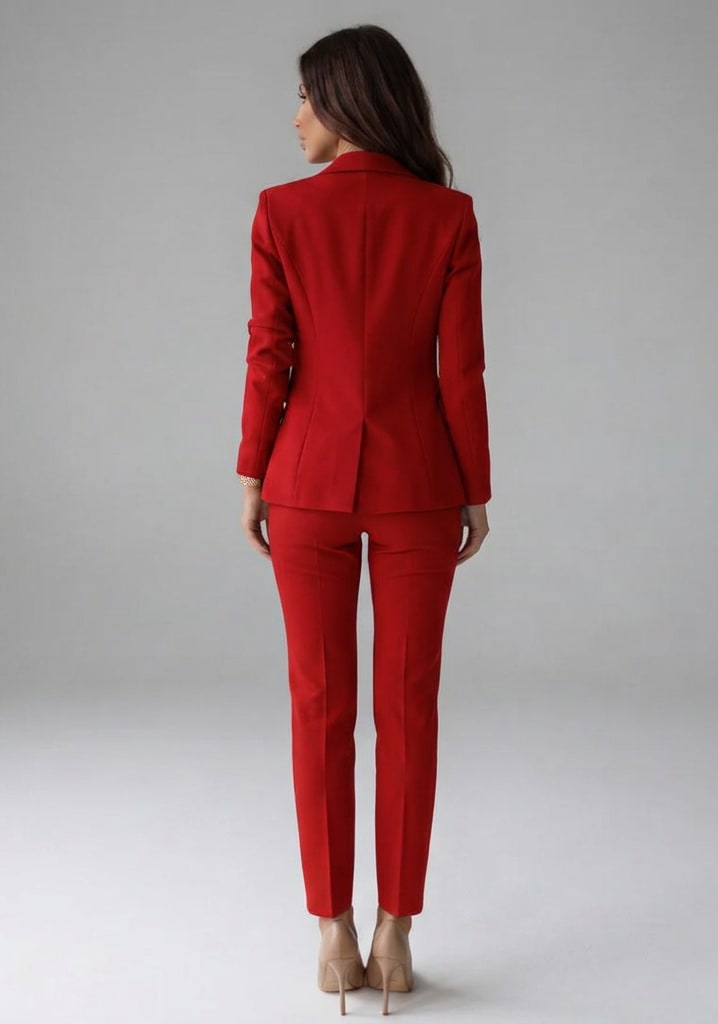 Lucilla Double Breasted Two Piece Trouser Suit_5