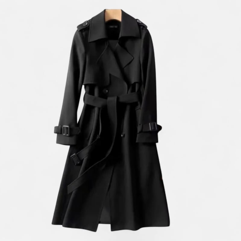Allison Double Breasted Trench Coat_1