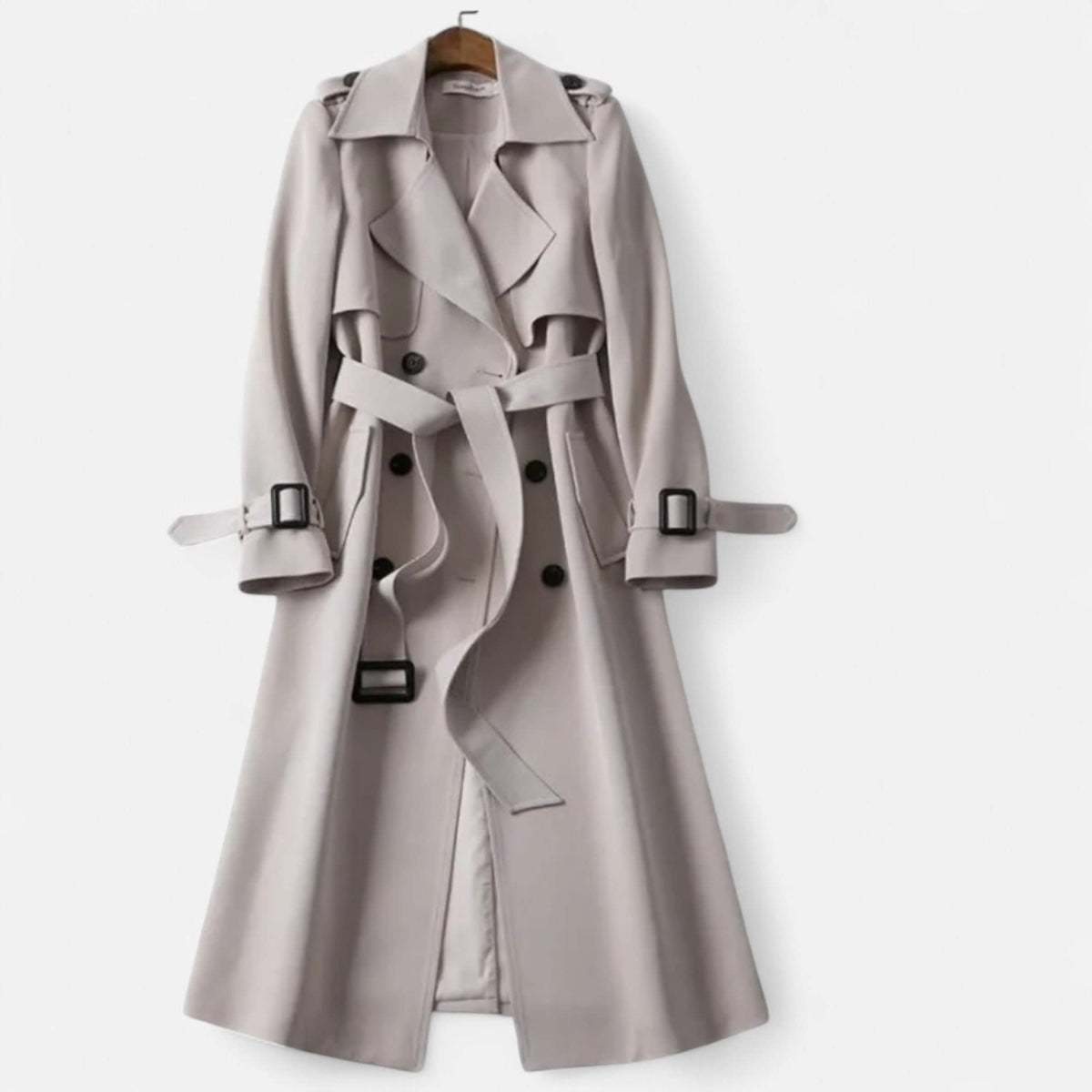 Allison Double Breasted Trench Coat_7