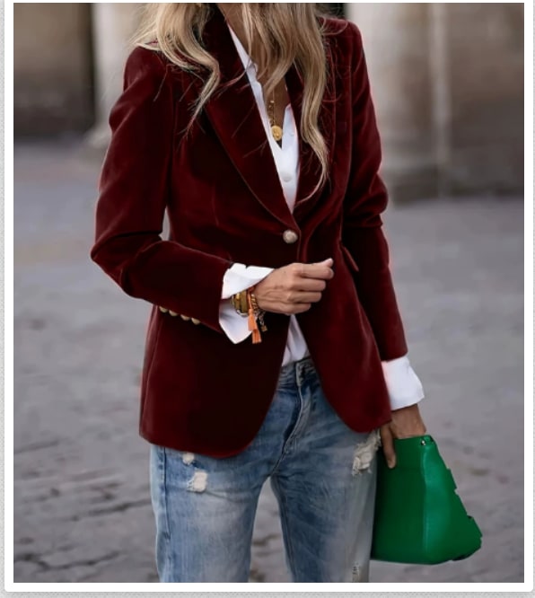 Magnolia Velvet Tailored Blazer_7