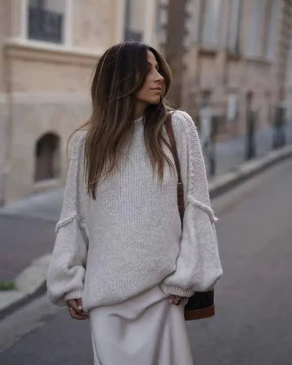 Elowyn Oversized Balloon Sleeve Sweater_2