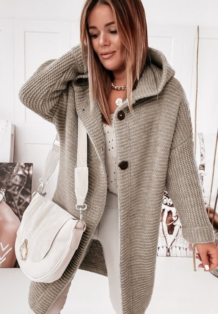 Ingeborg Chunky Knit Hooded Cardigan_5