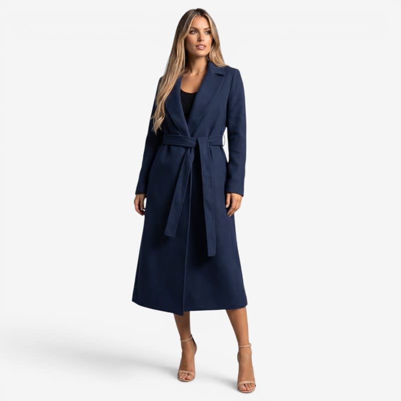 Alexia Belted Longline Trench Coat_1