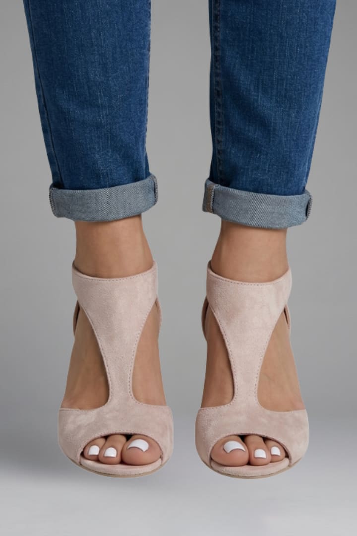 Zdenka Orthopedic Peep Toe Heels_3