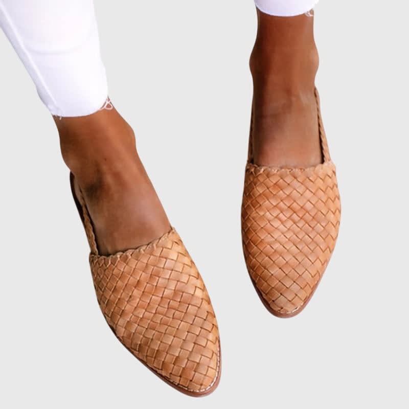 Vesna Orthopedic Woven Flats_1