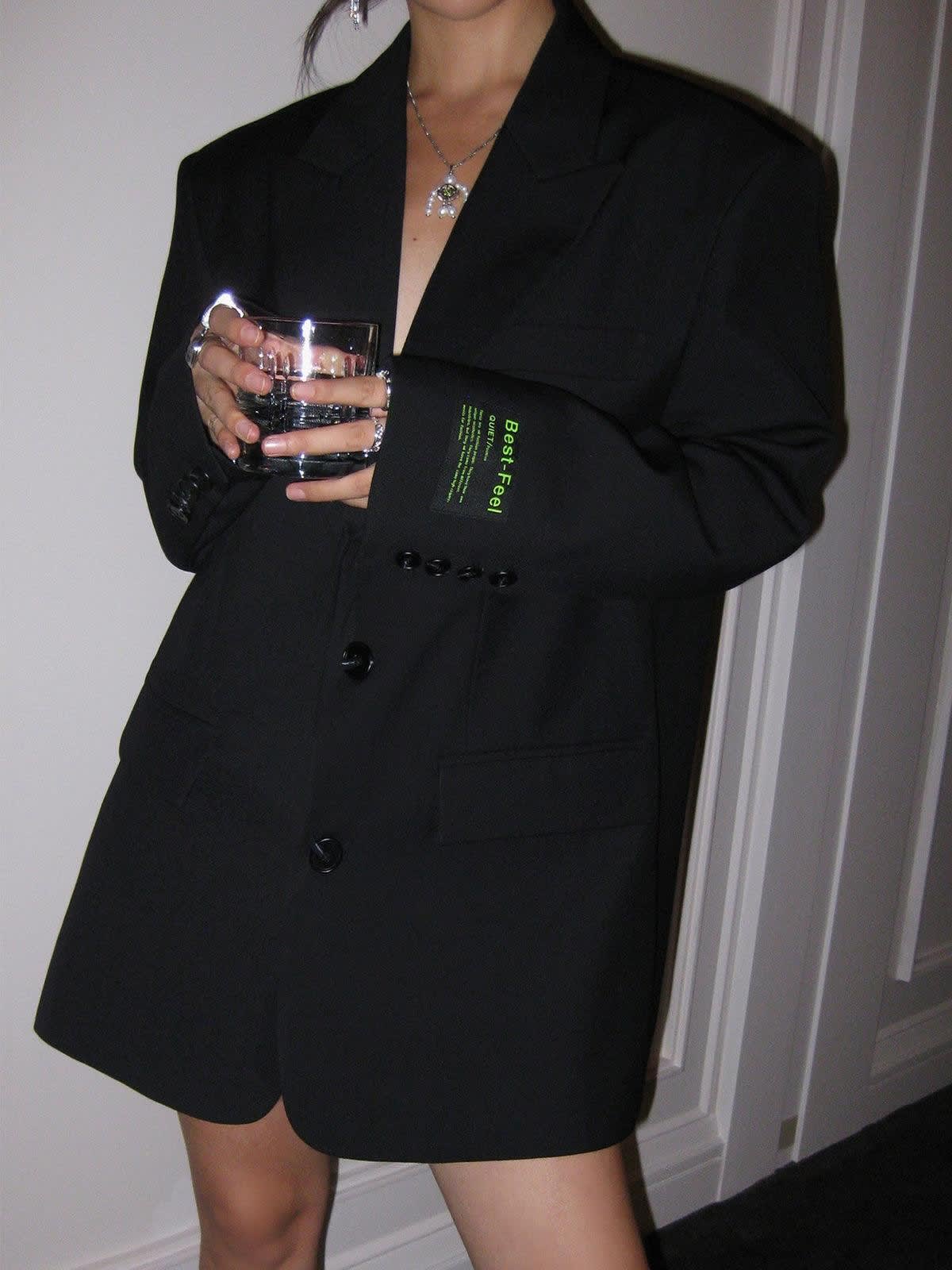 Vienna Oversized Longline Blazer_9