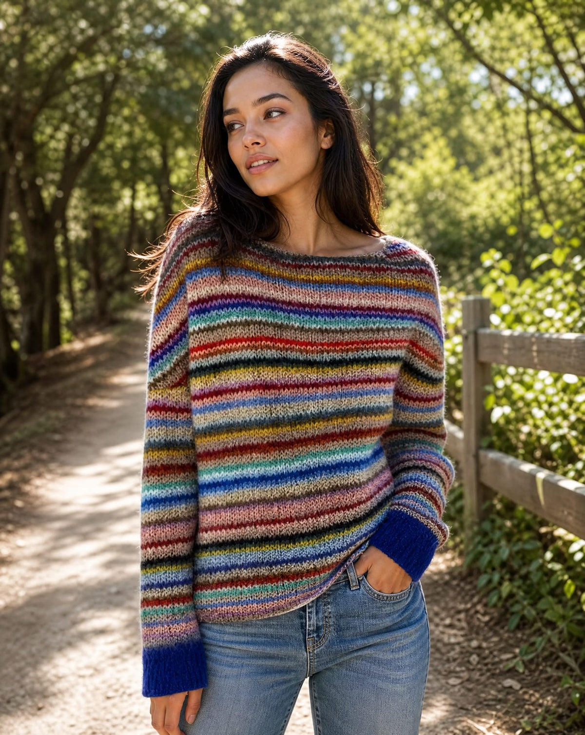 Wrenley Multicolor Striped Sweater_3