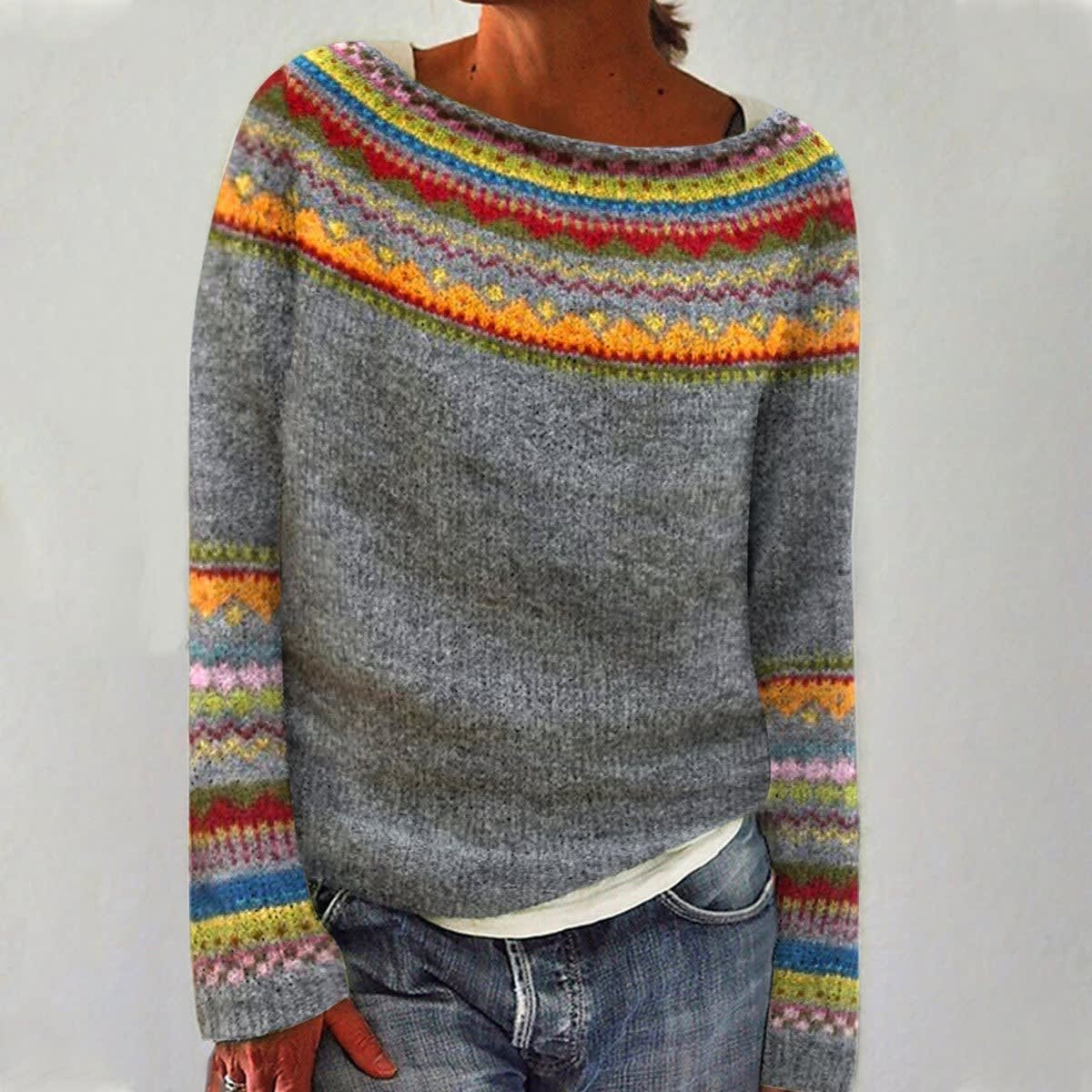 Wrenley Multicolor Striped Sweater_4