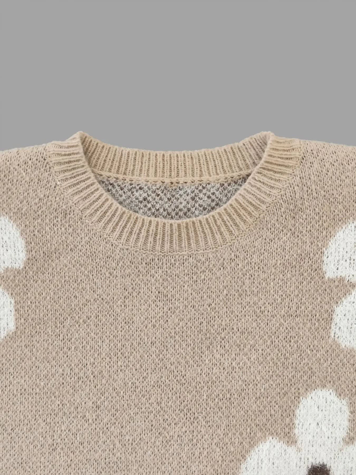 Roswitha Floral Crew Neck Sweater_7