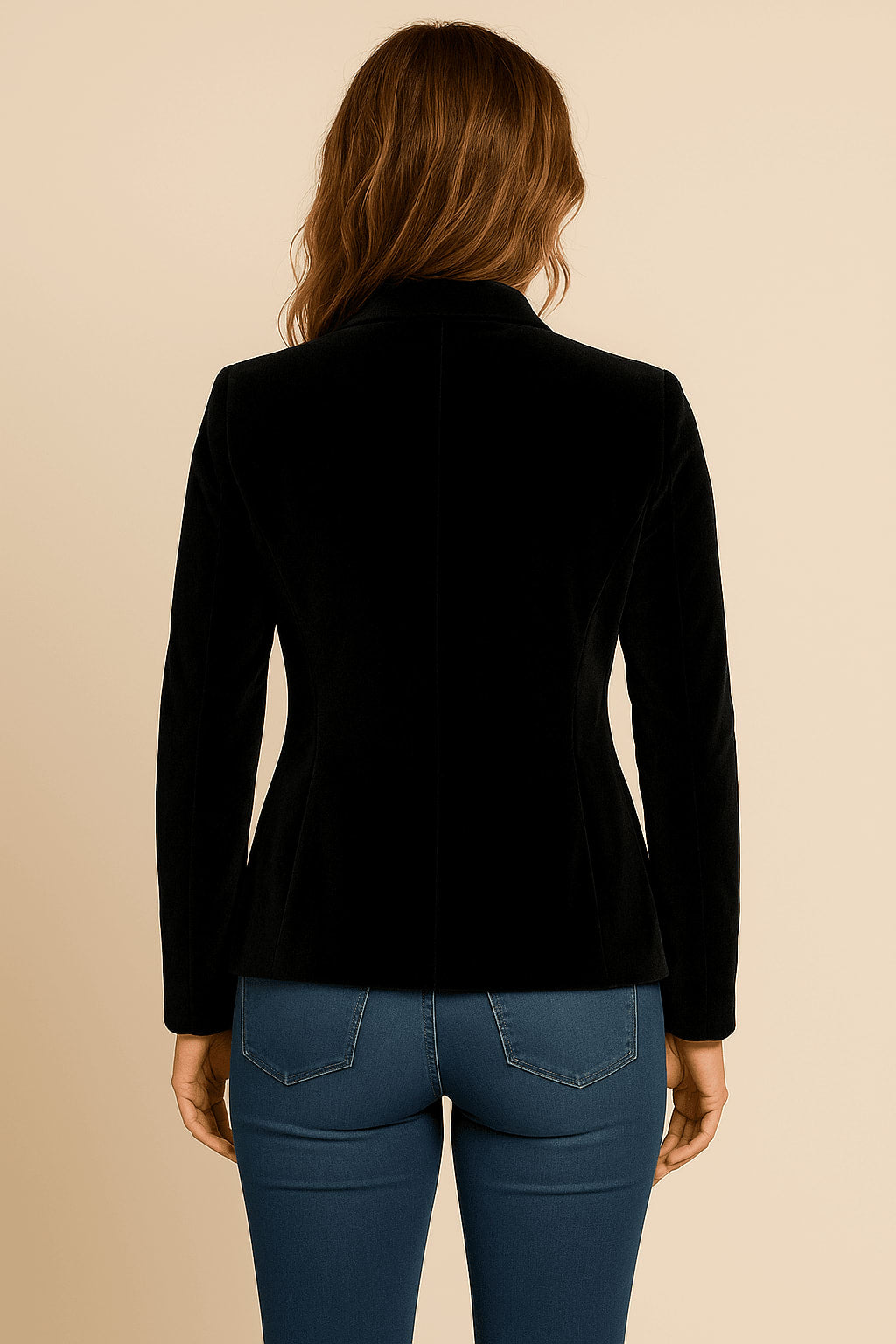 Leonie Single Breasted Notched Lapel Blazer_4