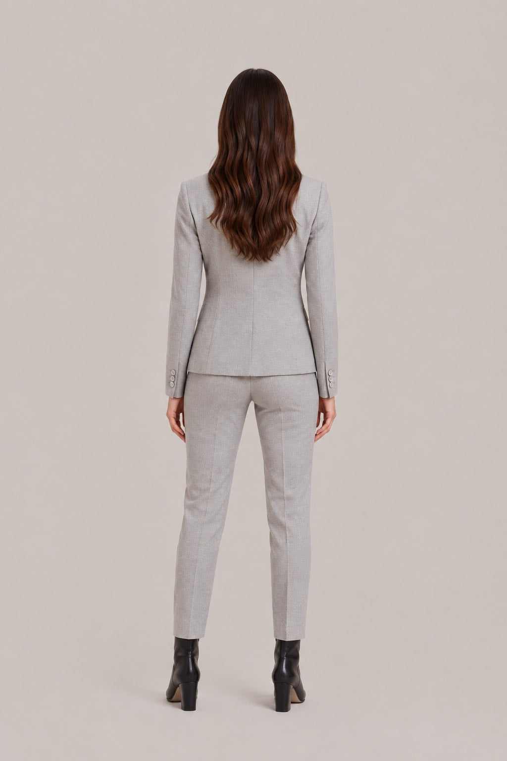 Cordelia Single Breasted Fitted Blazer Pant Suit_5