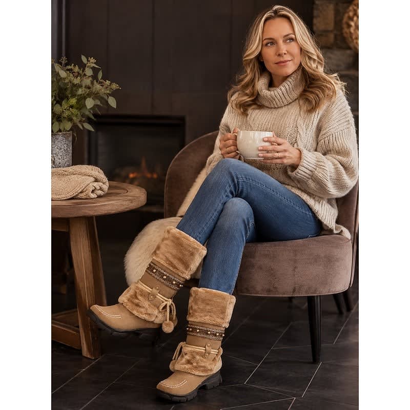 Aileen Boho Faux Fur Snow Boots_7