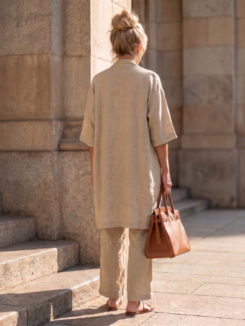 Lily Three Piece Wide Leg Pant Set_8