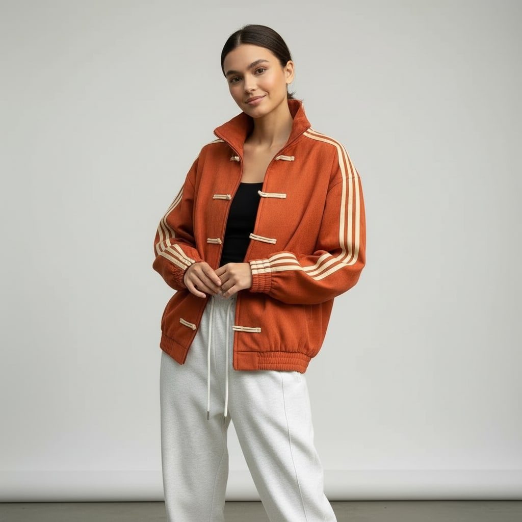 Romilda Retro Striped Track Jacket_11