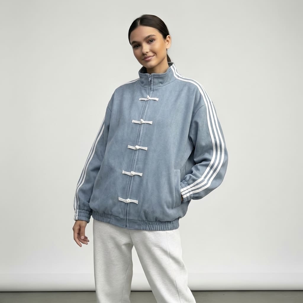 Romilda Retro Striped Track Jacket_20