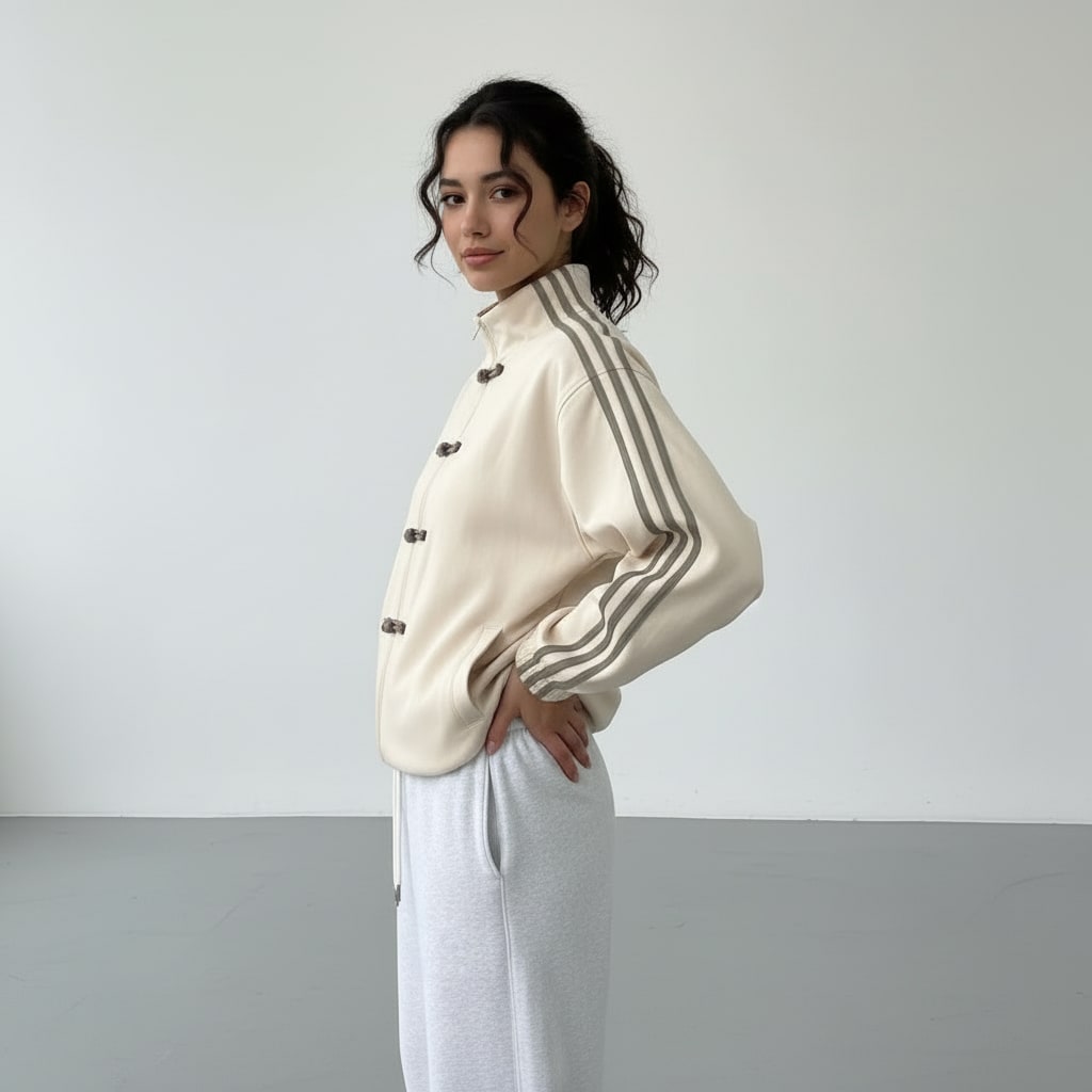 Romilda Retro Striped Track Jacket_6